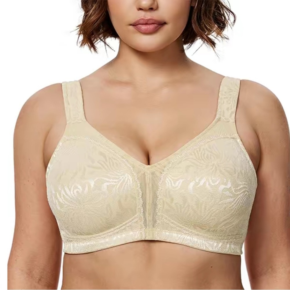 Wingslove Cream Full-Coverage Bra 36 B